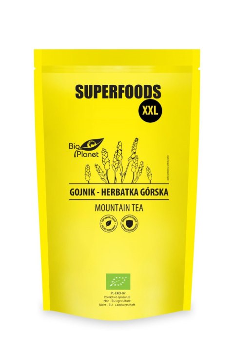 GOJNIK (HERBATKA GÓRSKA) BIO 90 g - BIO PLANET SUPERFOODS BIO PLANET - seria SUPERFOODS
