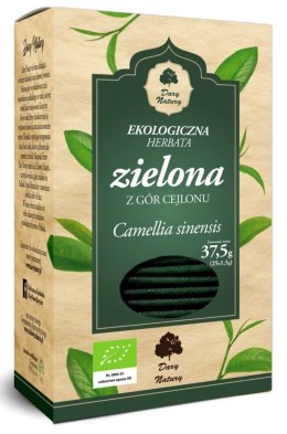 HERBATA ZIELONA BIO (25 x 1,5 g) 37,5 g - DARY NATURY DARY NATURY - herbatki