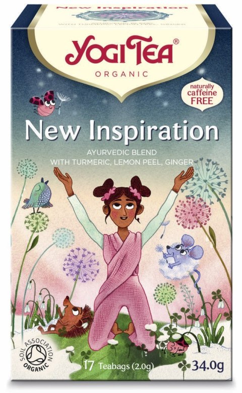 HERBATKA NEW INSPIRATION BIO (17 x 2 g) 34 g - YOGI TEA YOGI TEA (herbaty i herbatki)
