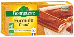 HERBATNIKI Z CZEKOLADĄ Z NADZIENIEM MLECZNYM BIO 125 g - BONNETERRE BONNETERRE (ciastka, herbatniki)