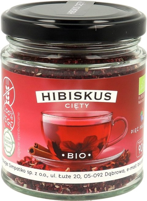 HIBISKUS BEZGLUTENOWY BIO 90 g - PIĘĆ PRZEMIAN PIĘĆ PRZEMIAN (produkty spożywcze)