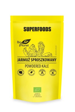 JARMUŻ SPROSZKOWANY BIO 125 g - BIO PLANET SUPERFOODS BIO PLANET - seria SUPERFOODS