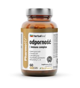 KAPSUŁKI NA ODPORNOŚĆ (IMMUNO COMPLEX) BEZGLUTENOWE 60 szt. - PHARMOVIT (HERBALLINE) PHARMOVIT (suplementy diety)
