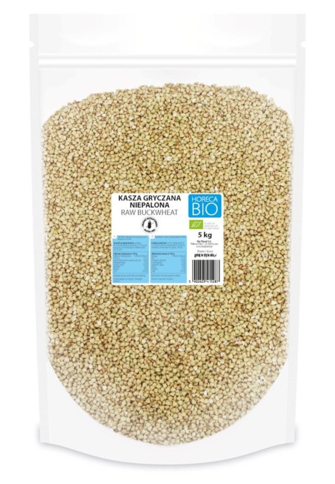 KASZA GRYCZANA NIEPALONA BEZGLUTENOWA BIO 5 kg - HORECA (BIO PLANET) HORECA BIO - pozostałe