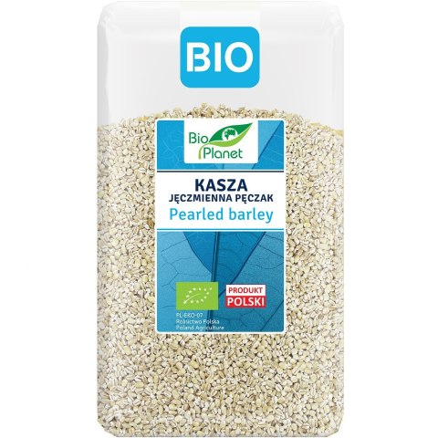 KASZA JĘCZMIENNA PĘCZAK BIO 1 kg - BIO PLANET BIO PLANET - seria NIEBIESKA (ryże, kasze, ziarna)