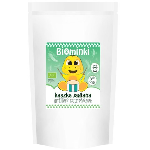 KASZKA JAGLANA BEZ DODATKU CUKRÓW BIO 200 g - BIOMINKI BIOMINKI (przekąski dla dzieci, kaszki)