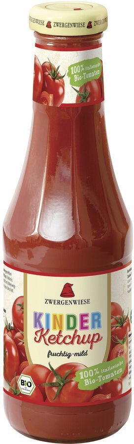 KETCHUP DLA DZIECI BEZGLUTENOWY BIO 500 ml - ZWERGENWIESE ZWERGENWIESE (pasty, musy, sosy)