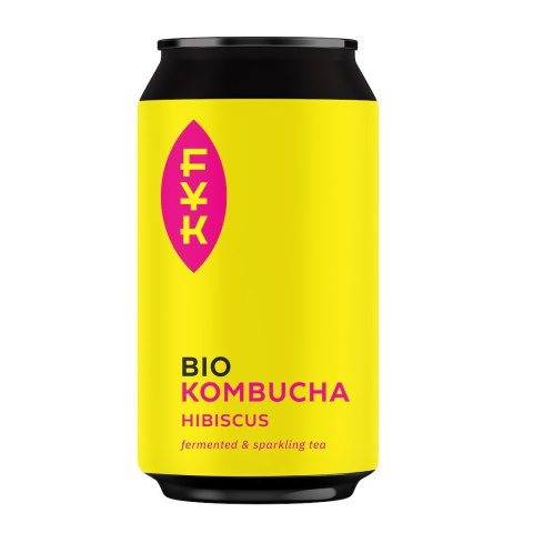 KOMBUCHA HERBATA CZARNA Z HIBISKUSEM BEZGLUTENOWA BIO 330 ml - FOREVER YOUNG KOMBUCHA FOREVER YOUNG KOMBUCHA (kombucha)