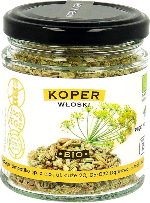 KOPER WŁOSKI BEZGLUTENOWY BIO 75 g - PIĘĆ PRZEMIAN PIĘĆ PRZEMIAN (produkty spożywcze)