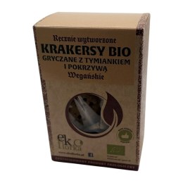 KRAKERSY GRYCZANE Z TYMIANKIEM I POKRZYWĄ BIO 90 g - EKOFLORKA EKOFLORKA (krówki)