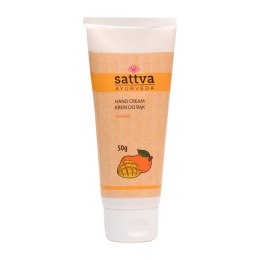 KREM DO RĄK MANGO 50 g - SATTVA (AYURVEDA) SATTVA (kosmetyki ajurwedyjskie, kadzidełka)