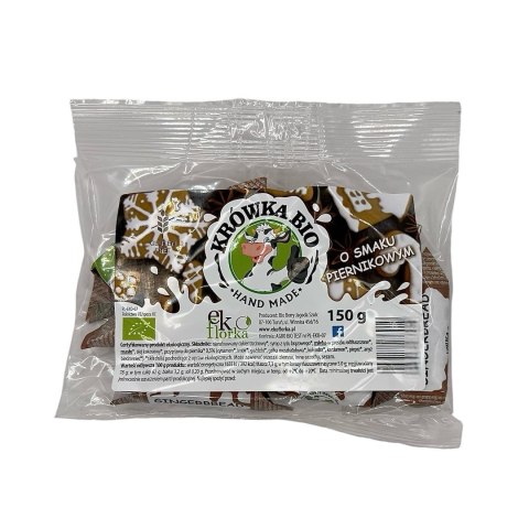 KRÓWKI O SMAKU PIERNIKOWYM BEZGLUTENOWE BIO 150 g - EKOFLORKA EKOFLORKA (krówki)