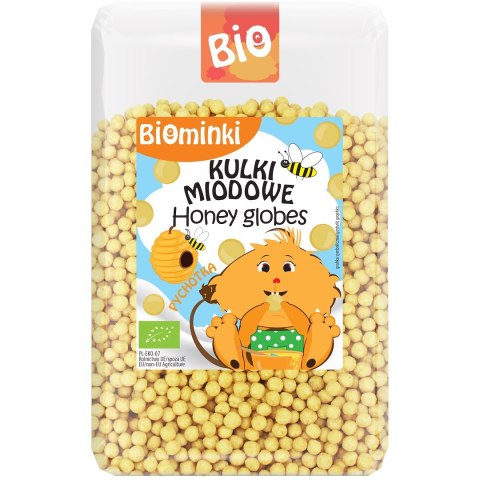KULKI MIODOWE BIO 500 g - BIOMINKI BIOMINKI (przekąski dla dzieci, kaszki)