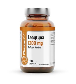 LECYTYNA (1200 mg) BEZGLUTENOWA 50 KAPSUŁEK - PHARMOVIT PHARMOVIT (suplementy diety)