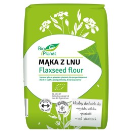 MĄKA Z LNU BIO 400 g - BIO PLANET BIO PLANET - seria MĄKI I SKROBIE
