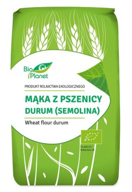 MĄKA Z PSZENICY DURUM (SEMOLINA) BIO 500 g - BIO PLANET BIO PLANET - seria MĄKI I SKROBIE