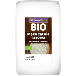 MĄKA ŻYTNIA RAZOWA TYP 2000 BIO 1 kg - NATURAVENA NATURAVENA