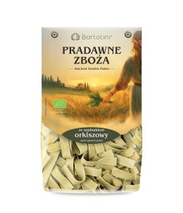 MAKARON (ORKISZOWY SZPINAKOWY) WSTĄŻKI BIO 250 g - BARTOLINI (PRADAWNE ZBOŻA) BARTOLINI (makarony)