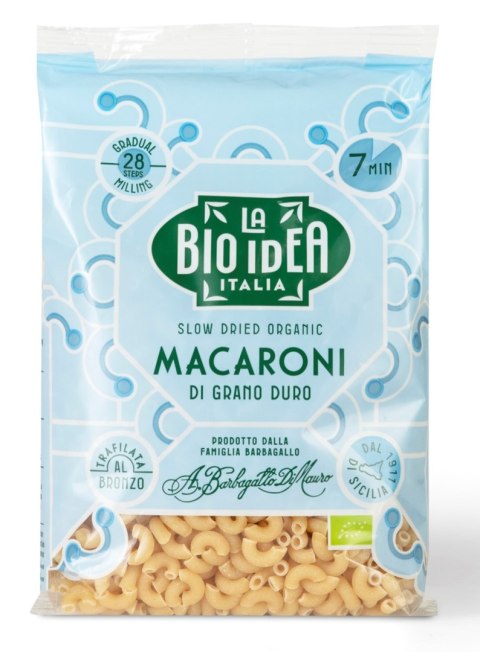 MAKARON (SEMOLINOWY) GOMITINI KOLANKA BIO 500 g - LA BIO IDEA LA BIO IDEA (makarony, strączkowe,sosy pomidorowe)