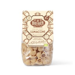 MAKARON (SEMOLINOWY) LUMACONI BIO 375 g - LA BIO IDEA LA BIO IDEA (makarony, strączkowe,sosy pomidorowe)