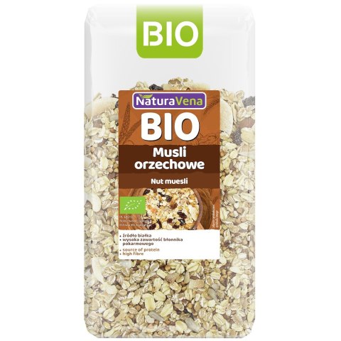 MUSLI ORZECHOWE BIO 300 g - NATURAVENA NATURAVENA