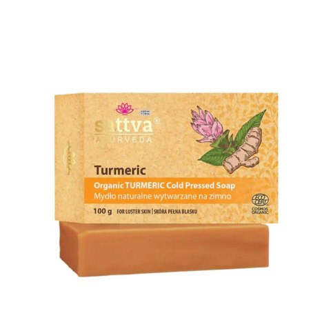 MYDŁO W KOSTCE DO CIAŁA KUMKUMADI ECO 100 g - SATTVA (AYURVEDA) SATTVA (kosmetyki ajurwedyjskie, kadzidełka)