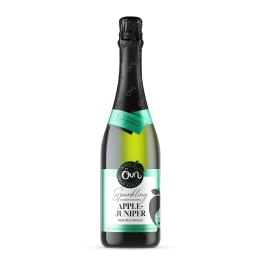 NAPÓJ BEZALKOHOLOWY JABŁKOWO - JAŁOWCOWY MUSUJĄCY BIO 750 ml - ÖUN ÖUN (napoje)