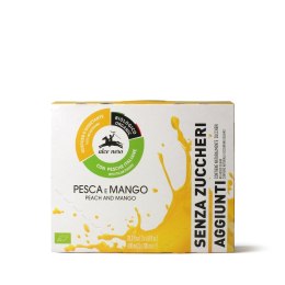 NAPÓJ JABŁKO - BRZOSKWINIA - MANGO BEZ DODATKU CUKRÓW BIO 200 ml - ALCE NERO ALCE NERO (włoskie produkty)
