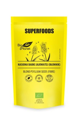NASIONA BABKI JAJOWATEJ (BŁONNIK) BIO 250 g - BIO PLANET SUPERFOODS BIO PLANET - seria SUPERFOODS
