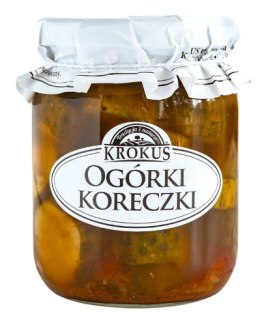OGÓRKI KORECZKI KONSERWOWE 530 g (250 g) - KROKUS KROKUS (przetwory owocowe i warzywne)