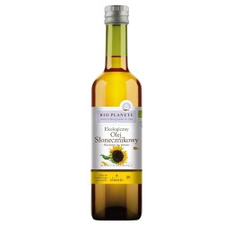 OLEJ SŁONECZNIKOWY TŁOCZONY NA ZIMNO BIO 500 ml - BIO PLANETE BIO PLANETE (oleje i oliwy)