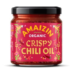 OLEJ Z CHILI BIO 170 g - AMAIZIN AMAIZIN (napoje kokosowe, tortilla, chipsy, inne)