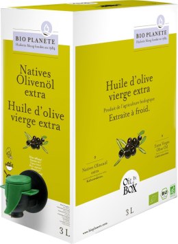 OLIWA Z OLIWEK EXTRA VIRGIN BIO 3 L - BIO PLANETE BIO PLANETE (oleje i oliwy)