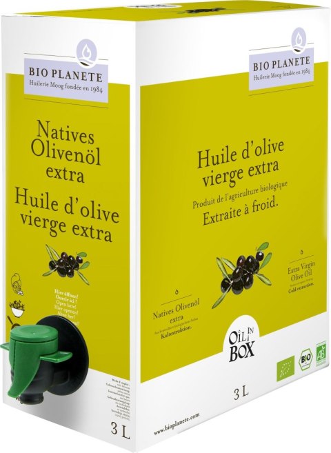 OLIWA Z OLIWEK EXTRA VIRGIN BIO 3 L - BIO PLANETE BIO PLANETE (oleje i oliwy)