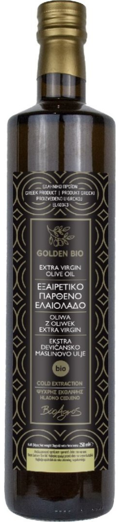 OLIWA Z OLIWEK EXTRA VIRGIN BIO 750 ml - BIOAGROS BIOAGROS (greckie produkty spożywcze)