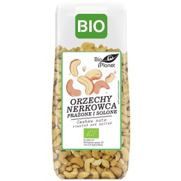 ORZECHY NERKOWCA PRAŻONE I SOLONE BIO 100 g - BIO PLANET BIO PLANET - seria PRZEKĄSKI