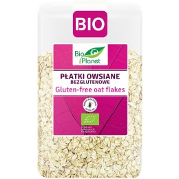 PŁATKI OWSIANE BEZGLUTENOWE BIO 1 kg - BIO PLANET BIO PLANET - seria RÓŻOWA (płatki, otręby, musli)