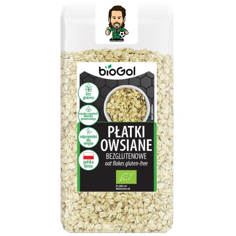 PŁATKI OWSIANE BEZGLUTENOWE BIO 300 g - BIOGOL BIOGOL (przekąski bez cukru, produkty śniadaniowe)