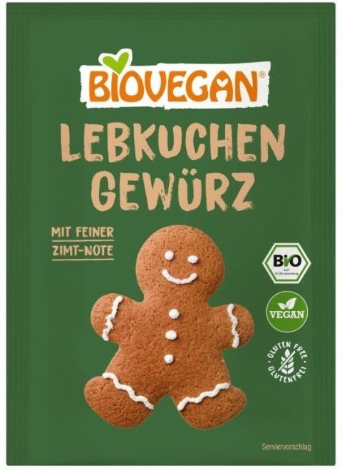PRZYPRAWA DO PIERNIKA BEZGLUTENOWA BIO 15 g - BIOVEGAN (PRODUKT SEZONOWY) BIOVEGAN (dodatki do wypieków, drożdże)