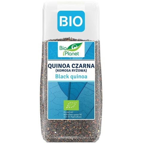 QUINOA CZARNA (KOMOSA RYŻOWA) BIO 250 g - BIO PLANET BIO PLANET - seria NIEBIESKA (ryże, kasze, ziarna)
