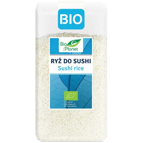 RYŻ DO SUSHI BIO 500 g - BIO PLANET BIO PLANET - seria NIEBIESKA (ryże, kasze, ziarna)