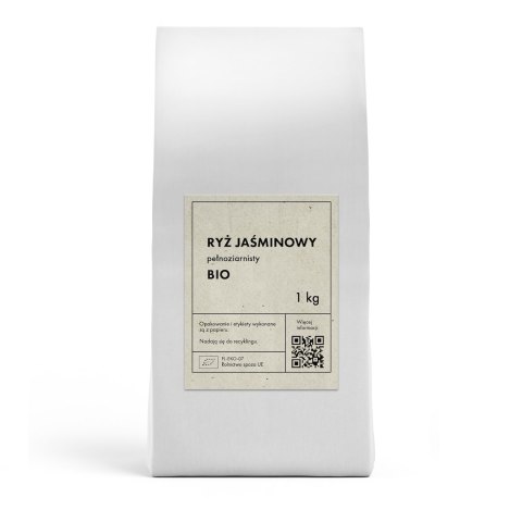 RYŻ JAŚMINOWY PEŁNOZIARNISTY BIO 1 kg - THE PLANET THE PLANET (Zakupy przyjazne Ziemi)