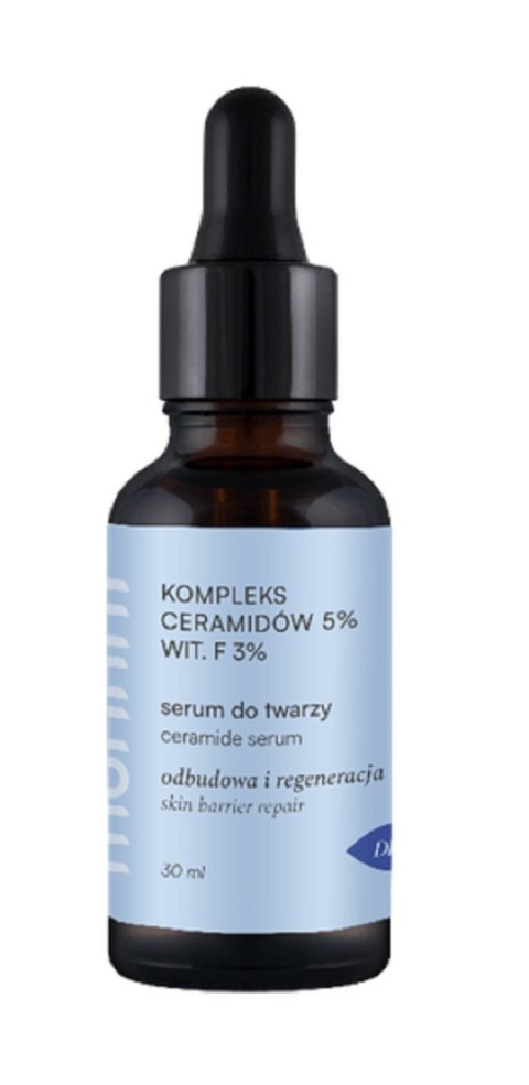 SERUM DO TWARZY Z KOMPLEKSEM CERAMIDÓW 5 % I WITAMINĄ F 3 % 30 ml - MOHANI MOHANI (kosmetyki)