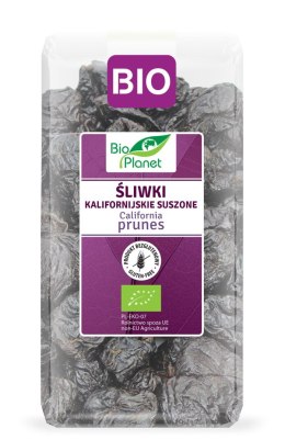 ŚLIWKI KALIFORNIJSKIE SUSZONE BEZGLUTENOWE BIO 400 g - BIO PLANET BIO PLANET - seria FIOLETOWA (owoce suszone)