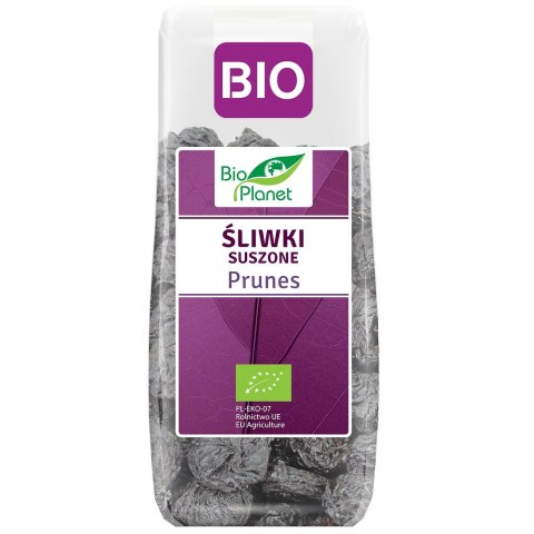 ŚLIWKI SUSZONE BIO 150 g - BIO PLANET (PRODUKT SEZONOWY) BIO PLANET - seria FIOLETOWA (owoce suszone)