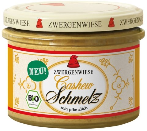 SMALCZYK WEGAŃSKI Z ORZECHÓW NERKOWCA BIO 160 g - ZWERGENWIESE ZWERGENWIESE (pasty, musy, sosy)