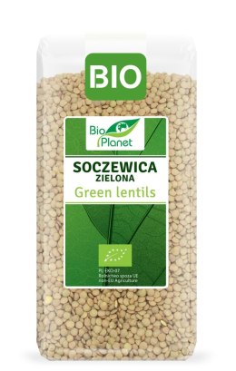 SOCZEWICA ZIELONA BIO 400 g - BIO PLANET BIO PLANET - seria ZIELONA (strączkowe)
