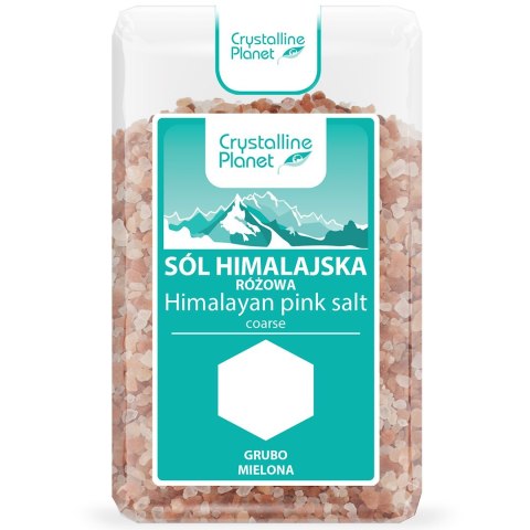 SÓL HIMALAJSKA RÓŻOWA GRUBO MIELONA 600 g - CRYSTALLINE PLANET CRYSTALLINE PLANET (sole)