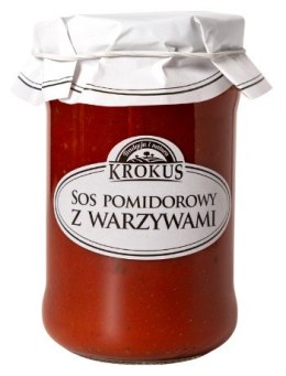 SOS POMIDOROWY Z WARZYWAMI BEZ DODATKU CUKRÓW 340 g - KROKUS KROKUS (przetwory owocowe i warzywne)