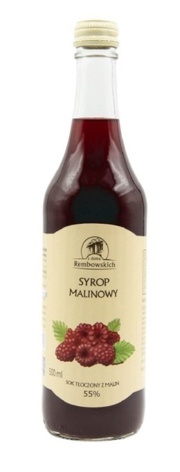 SYROP MALINOWY 500 ml - REMBOWSCY REMBOWSCY (soki, lemoniady)